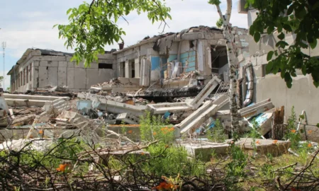 Зруйновані будинки Миколаївщини / фото ілюстроване