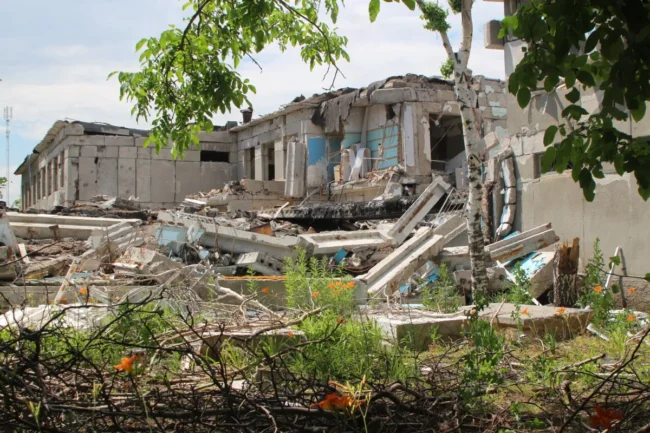 Зруйновані будинки Миколаївщини / фото ілюстроване