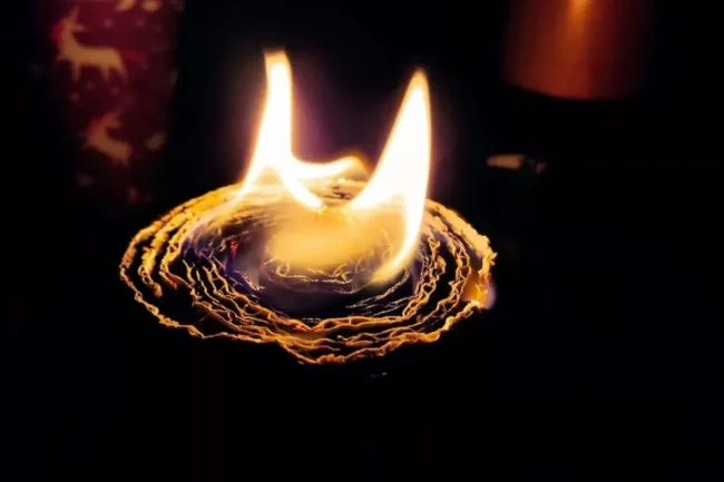 Окопна свічка / фото ілюстроване