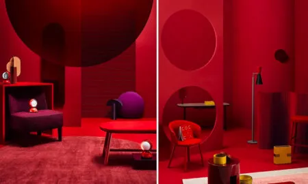 Вибір кольорів в інтер'єрі, які живуть в гармонії з червоним