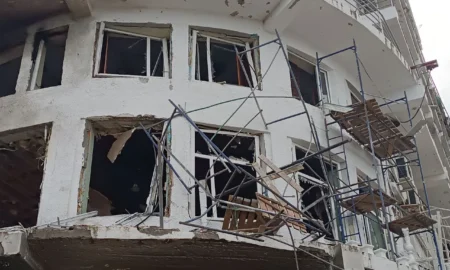 Зруйнований готель