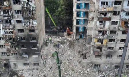 Наслідки обстрілу Києва