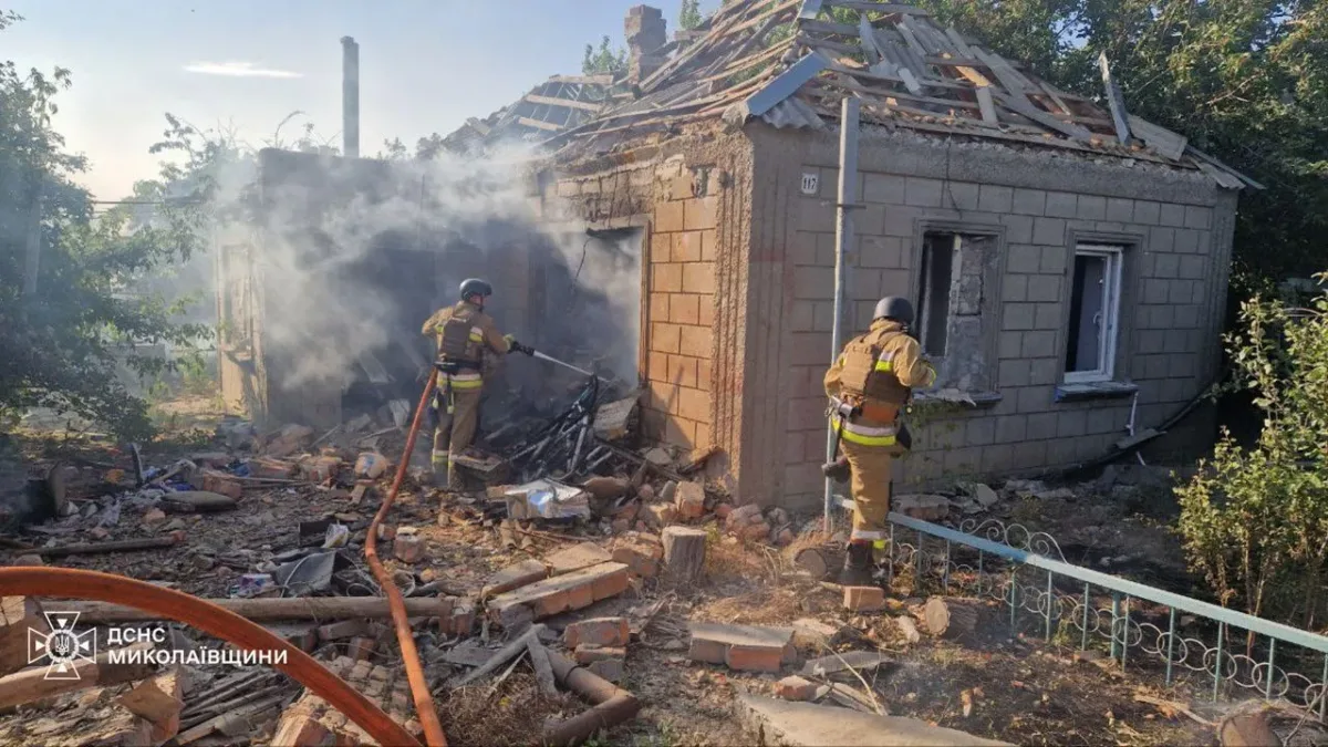 Наслідки обстрілу