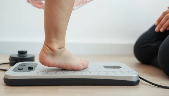 Методика точного вимірювання стопи дитини