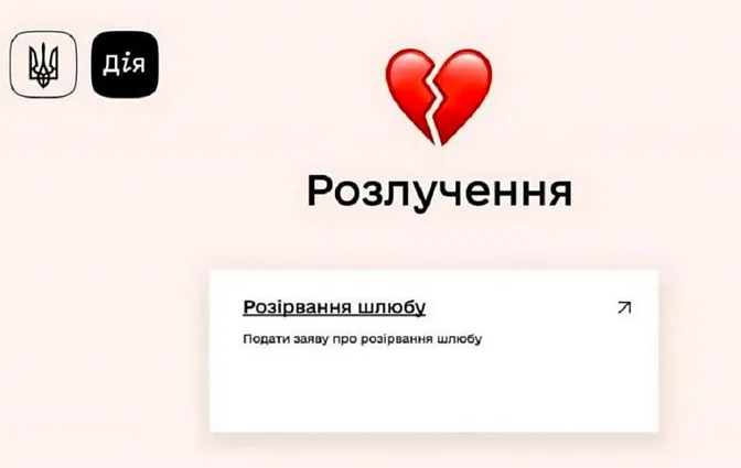 Розлучення в «Дії»
