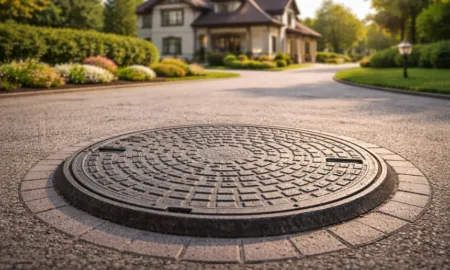 Каналізаційний люк для приватного будинку