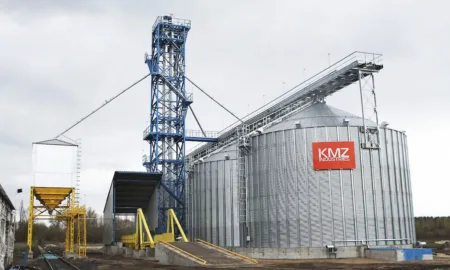 Бункери (силоси) для зберігання зерна: огляд продукції KMZ Industries