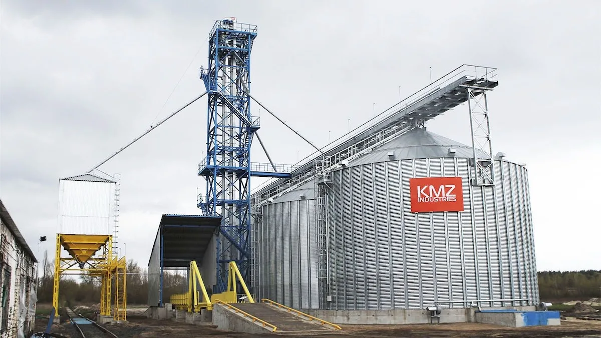 Бункери (силоси) для зберігання зерна: огляд продукції KMZ Industries