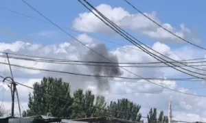 Збиття шахеда у Миколаєві