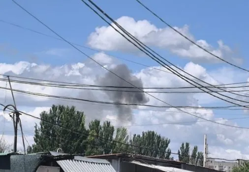 Збиття шахеда у Миколаєві
