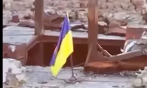 Прапор на Кінбурнській косі
