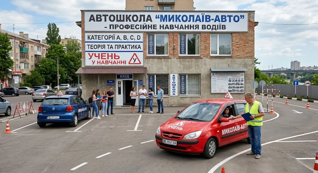 Рейтинг автошкіл Миколаєва