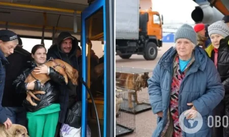 Евакуація з Олешок