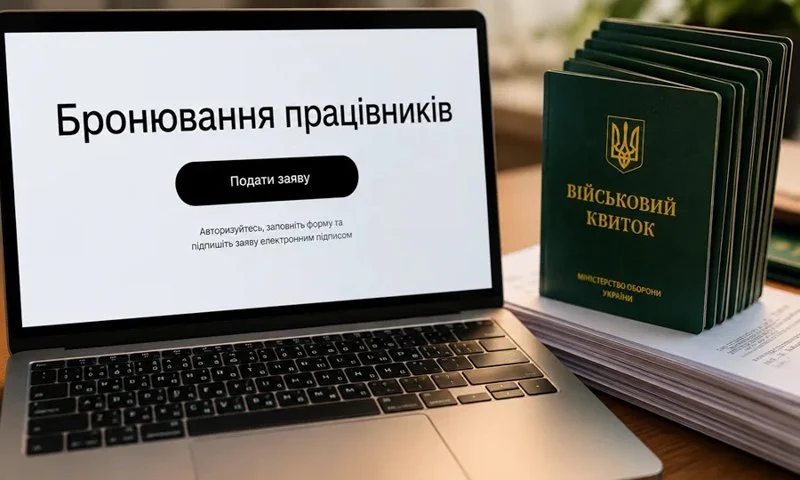 Бронювання працівників